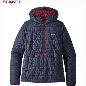 Patagonia half zip nano puff